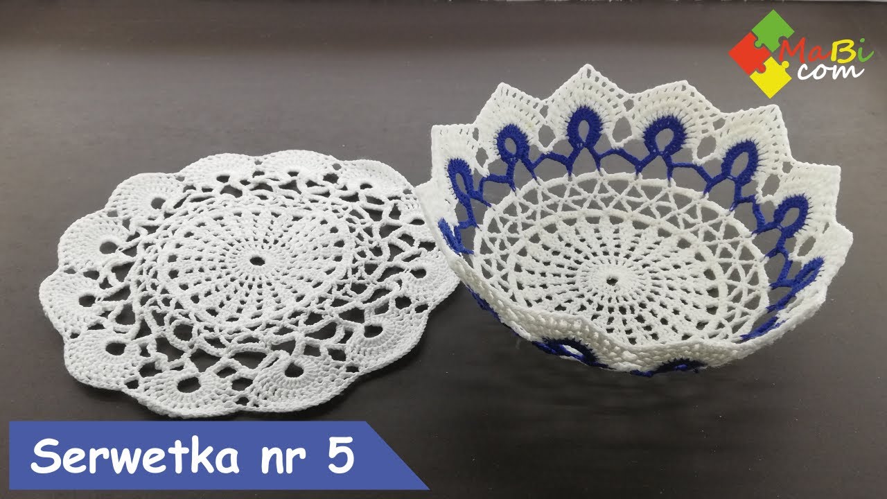 Serwetka nr 5/ łapacz snów / Crochet doily number 5