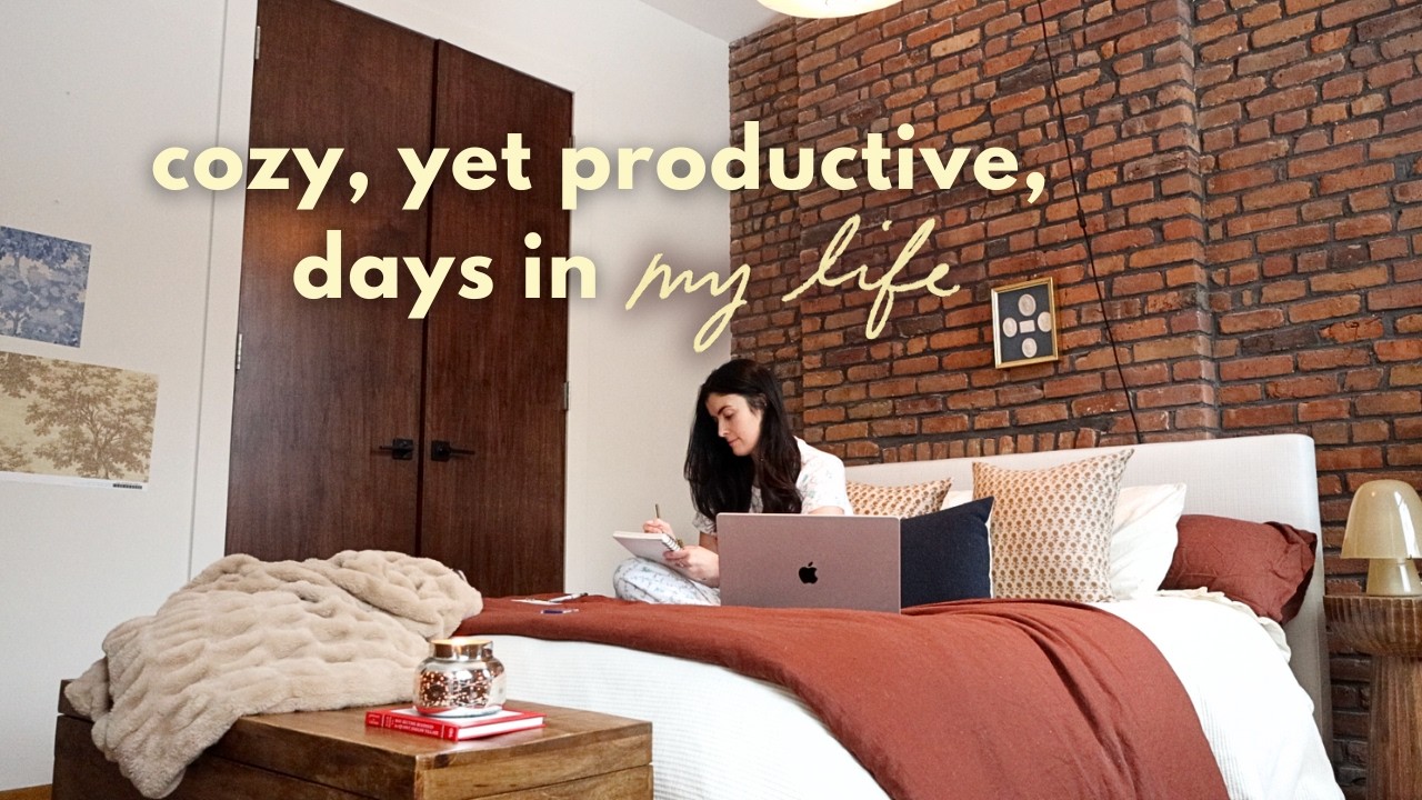 Days in my life in NYC: dying my hair, a bridgerton tea party, cleaning, drawing & more