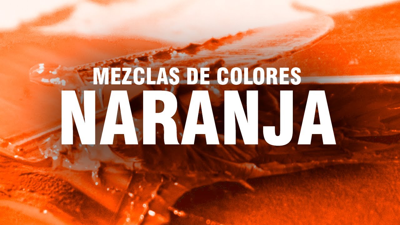 CÓMO HACER EL COLOR NARANJA 🍊 [Naranja Claro, Naranja Oscuro] 🎨 MEZCLAS DE COLORES FÁCIL