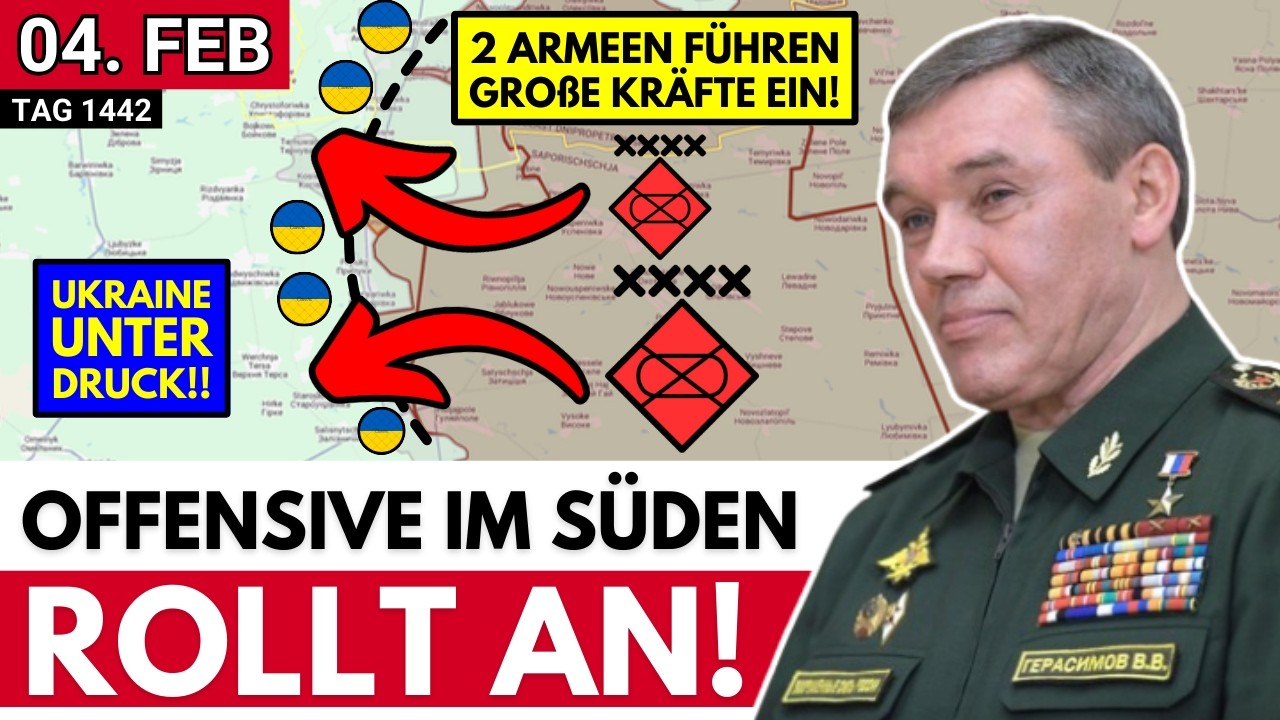 Russlands Offensive nimmt im Süden an Fahrt auf, Platoniwka & Swjatopetriwsk sind gefallen!