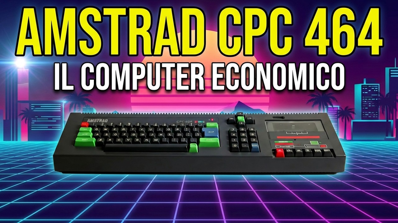 AMSTRAD CPC 464, il computer economico