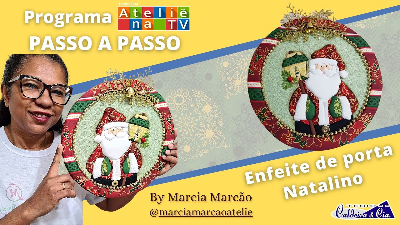PAP - Patchwork embutido de Natal
