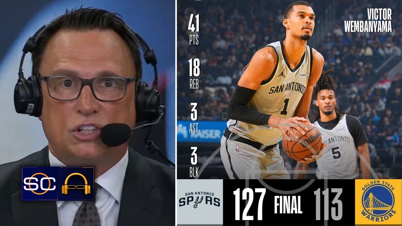 Wemby should win DPOY, MVP - Tim Legler on Wembanyama 41 Pts, 18 Reb to Spurs beat Warriors 127-113