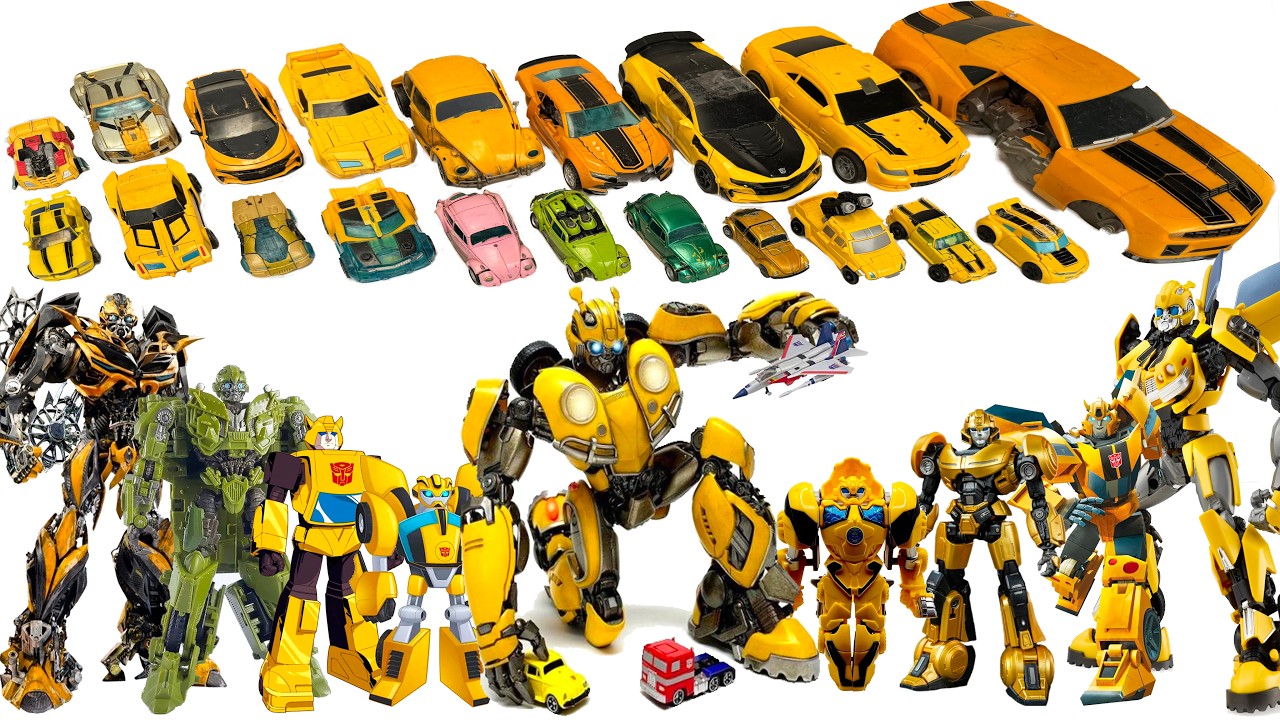 ULTIMATE TOP 100+BUMBLEBEE Transformers Transformation | All Generations Studio Series, G1, Animated