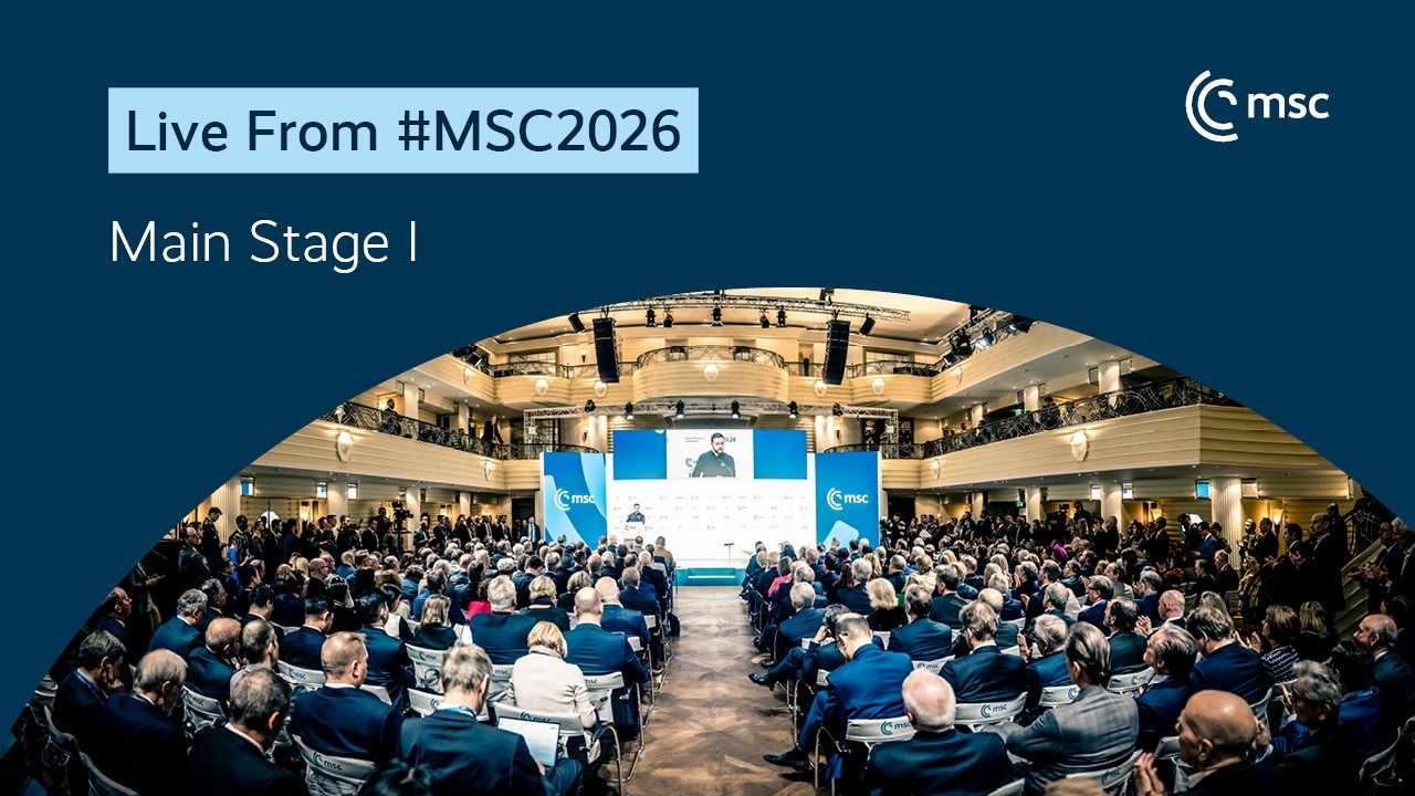 Europeans Assemble! Reclaiming Agency in a Rougher World | Main Stage I