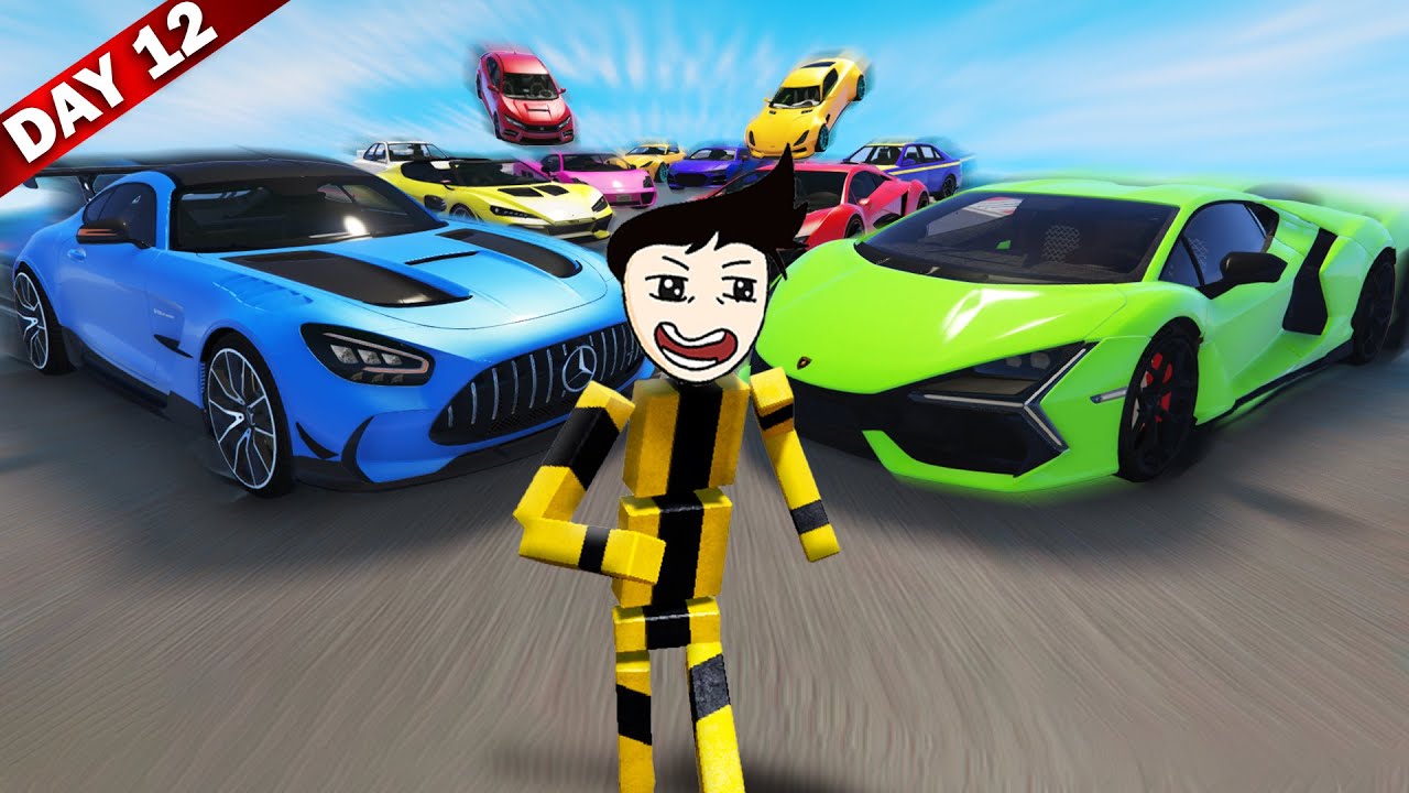 100+ Cars Chasing Me ?!