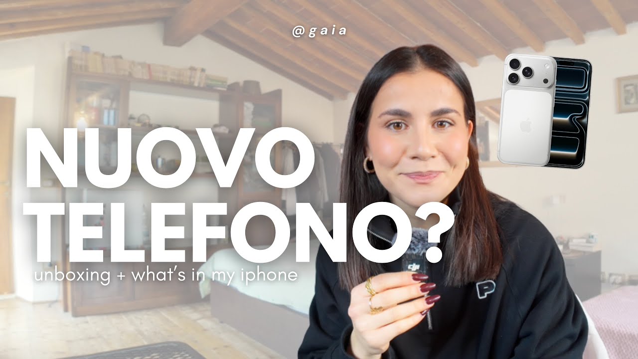 ho cambiato telefono: unboxing e what's in my iphone