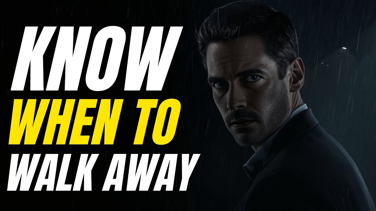 How to Become a Man Who Can Walk Away Without Hesitation