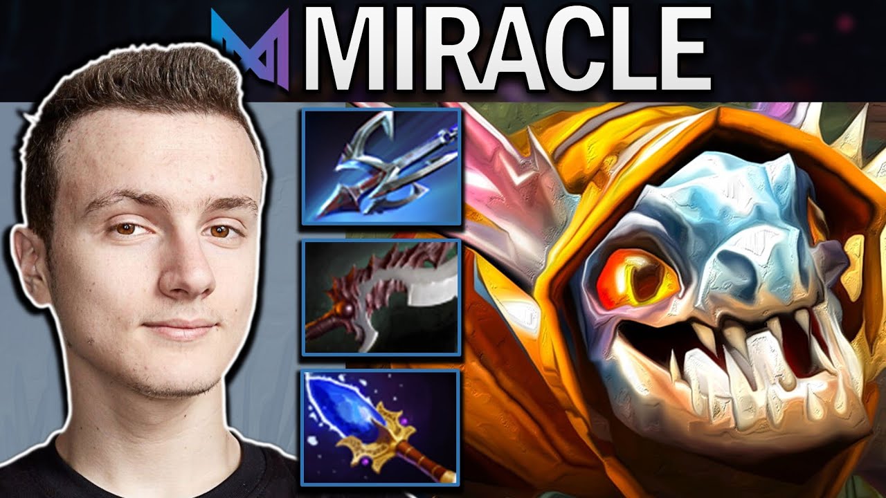 Slark Dota 2 7.33 Miracle with Harpoon - 20 Kills