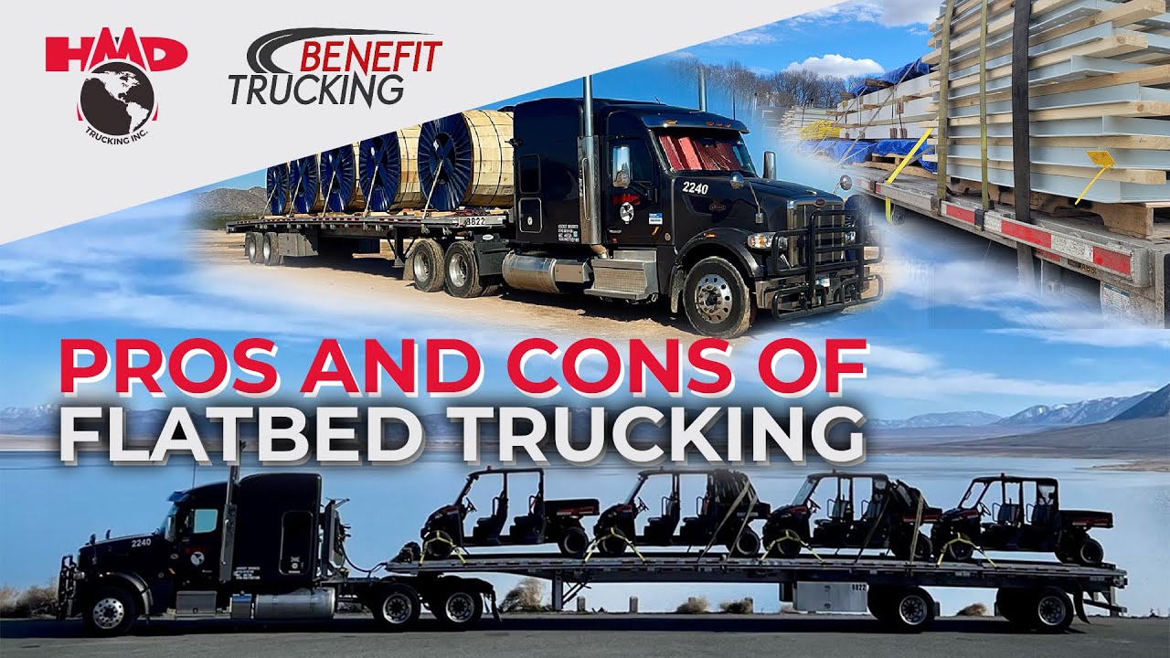 😉 Flatbed trucking — everything you need to know! The Ultimate Guide!