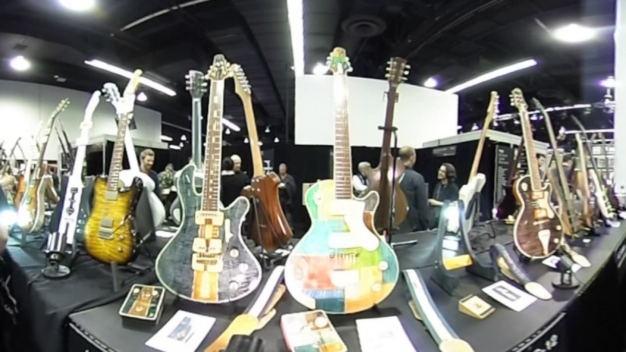 The Boutique Guitar Showcase | 360 VR Video from The 2017 NAMM Show