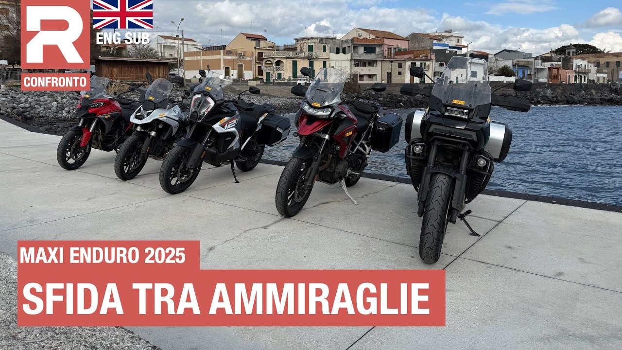 Comparativa Maxi enduro 2025 qual &egrave; la migliore tra BMW Ducati Harley-Davidson KTM Triumph?