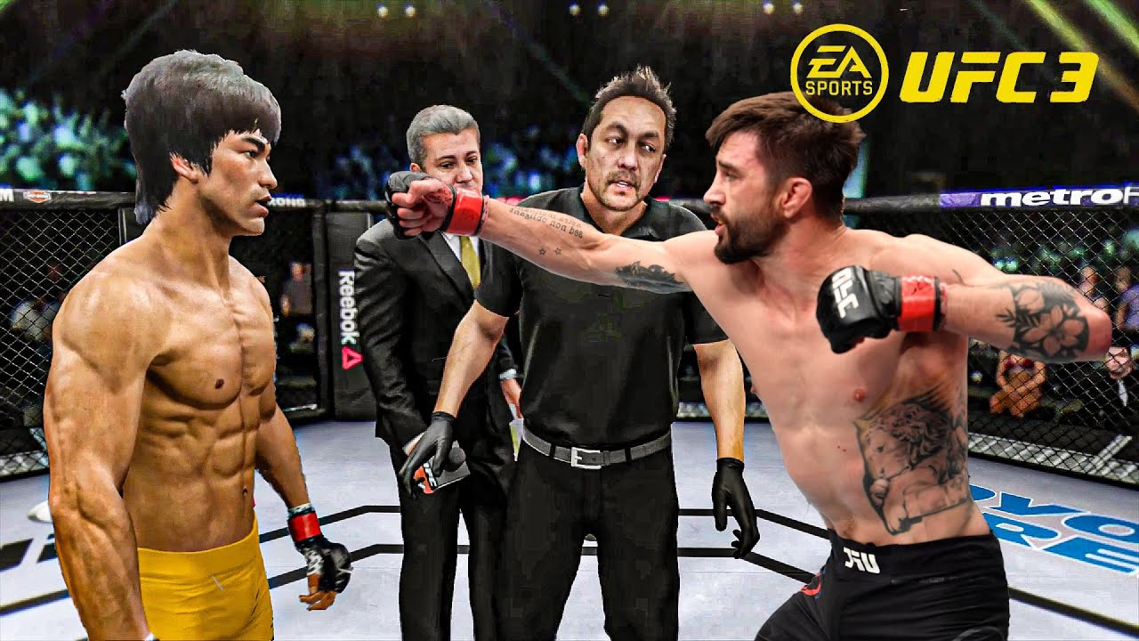 Bruce Lee vs Carlos Condit   EA Sports UFC 3   Epic Fight 🔥🐲