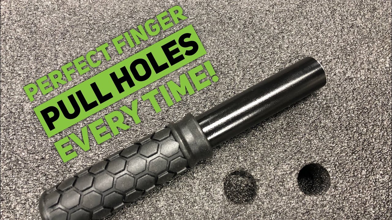 Kaizen HOLEster- for perfect finger pull holes in kaizen foam