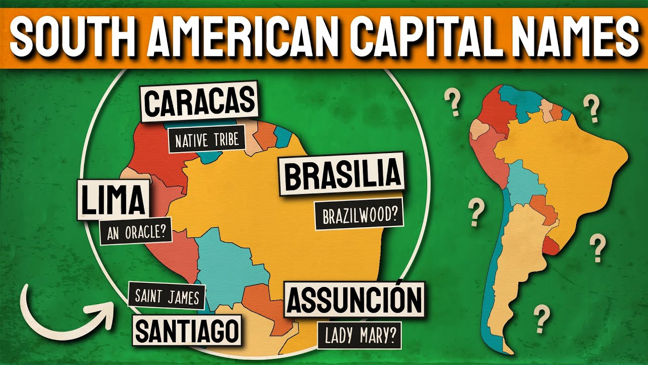 How Did Southern American Capitals Get Their Name