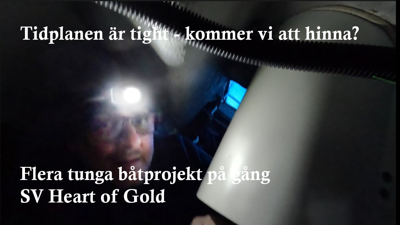 Tidplanen är tight - flera båtprojekt igång
