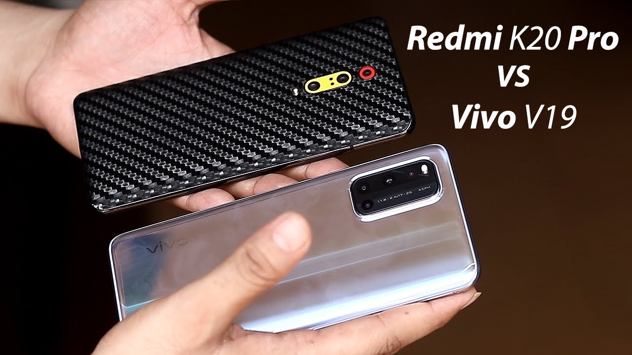 Redmi K20 Pro Vs Vivo V19 Full Comparison | Camera | Gaming | Benchmark & PUBG Test