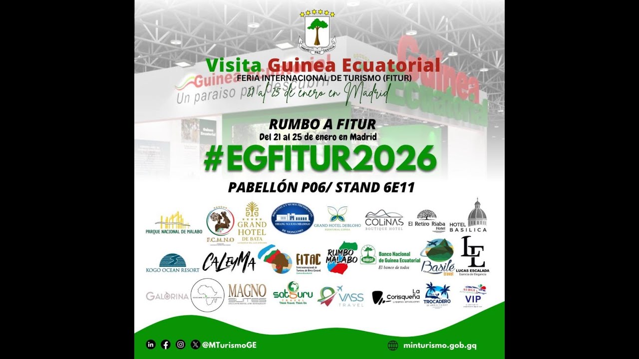 GUINEA ECUATORIAL PRESENTE  EN  FITUR 2026