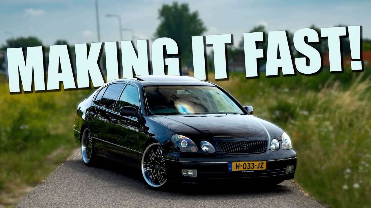 2JZ ARISTO gets a GREDDY INTERCOOLER and new transmission