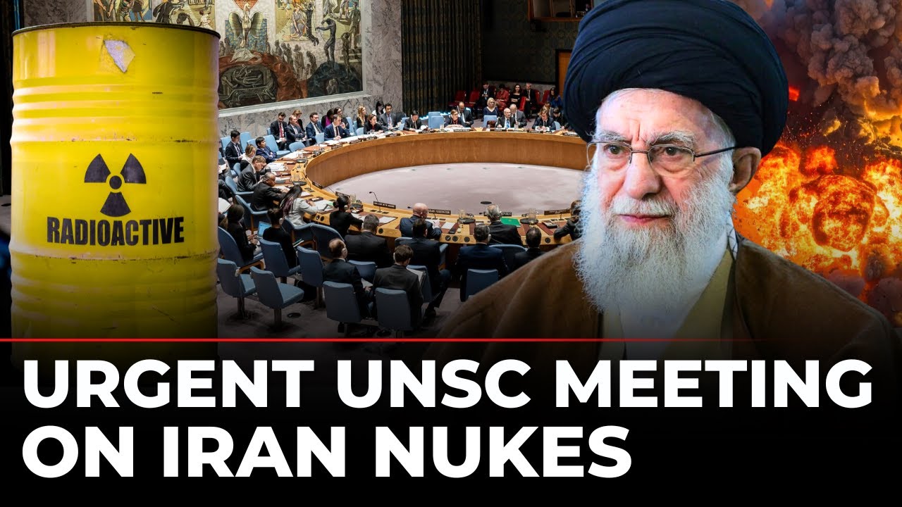 UN Security Council LIVE: Urgent Debate on Iran&rsquo;s Nuclear Program | United Nations | Khamenei, Trump