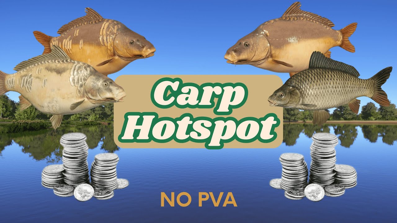 Amber Lake | Carp Hotspot (No PVA) | RF4 | Russian Fishing 4