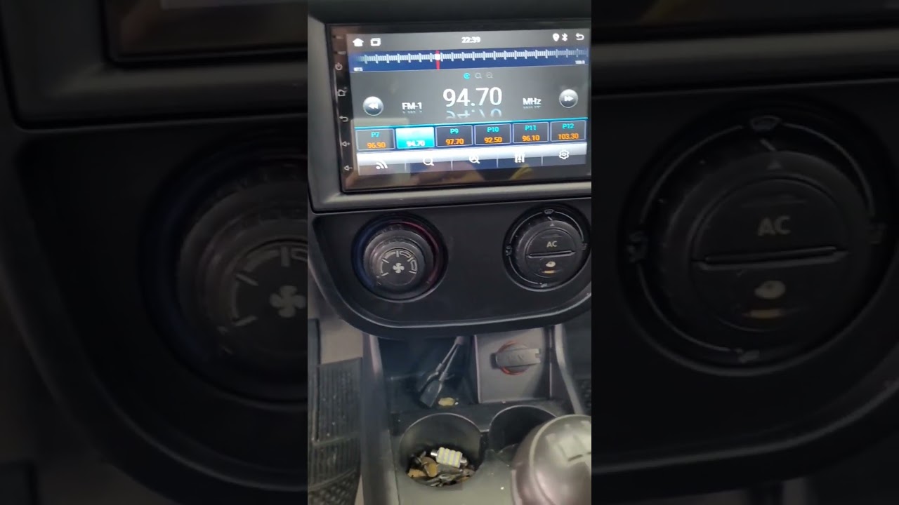 Fox 2006 - Multim&iacute;dia Genko de 7 polegadas Android 12#centralmultimidia #automotivo #carros