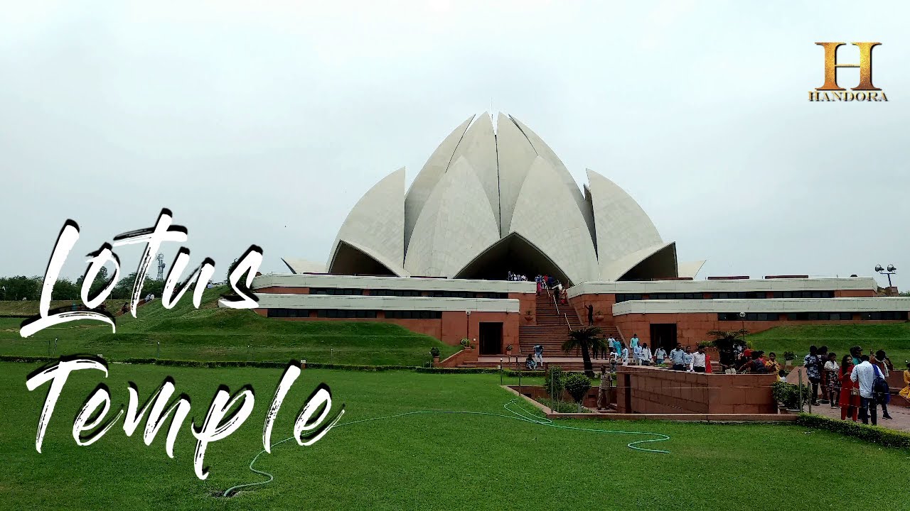 Lotus temple New Delhi - Bahai House of Worship - Most visited buildings in the world - Kamal Mandir