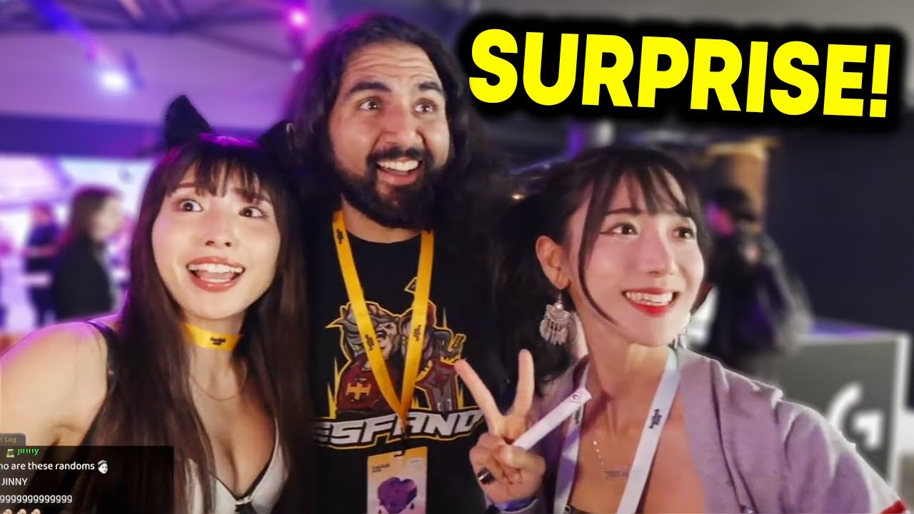 Jinny and Esfand Reuniting At Twitchcon EU...