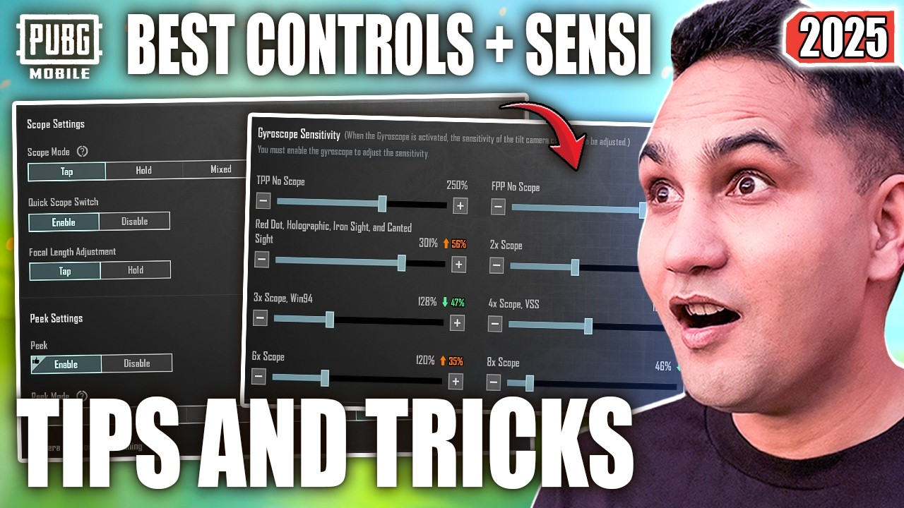 How To Become Pro In PUBG MOBILE | Best Control Settings | Best Sensitivity Settings PUBG MOBILE