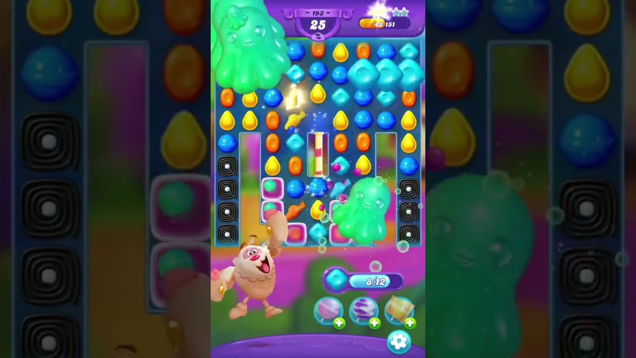 How to clear level in candy crush friends 