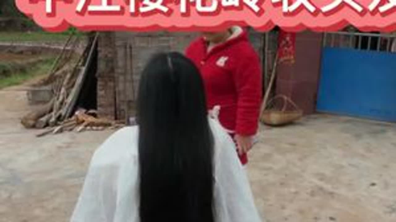 头发太长，马上生宝宝了，剪短打薄一点方便自己打理#中江收头发 #德阳收头发 #干活我是认真的 #工作日常记录 #vlog十亿流量扶持计划