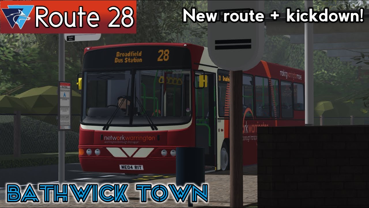 Network Warrington Volvo Merit - Bathwick Town route 28