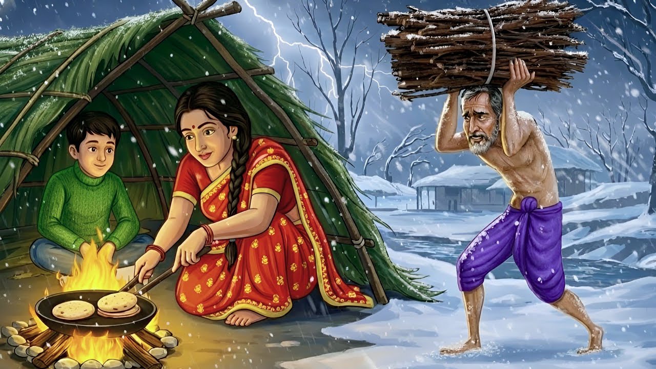 कड़ाकेदार ठंड और कोहरे का कहर | Thand Ka Kahar | Hindi Kahaniya | Moral Stories | Cartoon Story