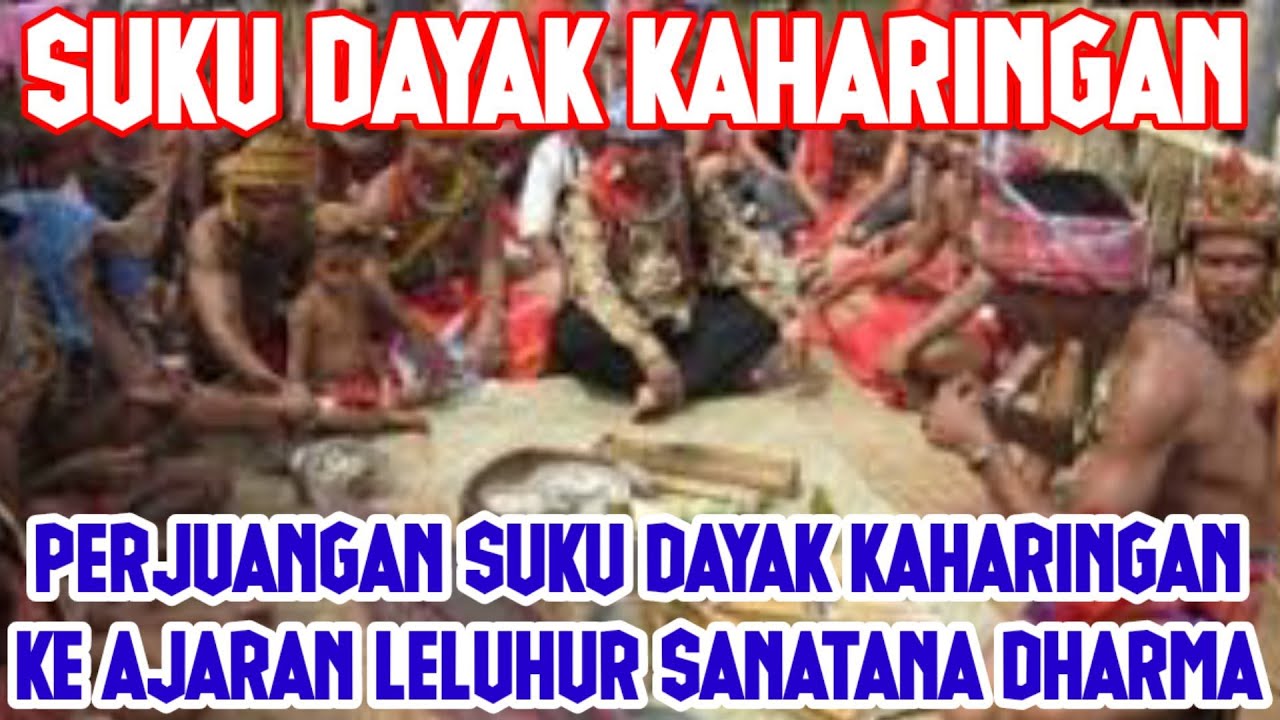 Perjuangan Suku Dayak Kaharingan Ke Ajaran Leluhur