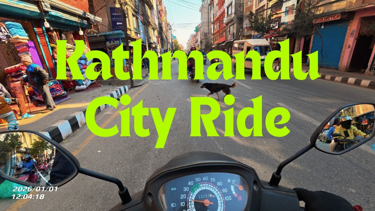 Kathmandu City Ride 🇳🇵 | Osmo Action 6