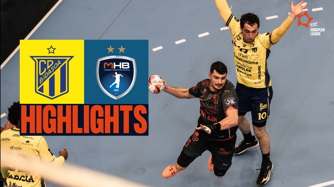 IRUDEK Bidasoa Irun 🆚 Montpellier Handball | Highlights | EHF European League Men 2025/26