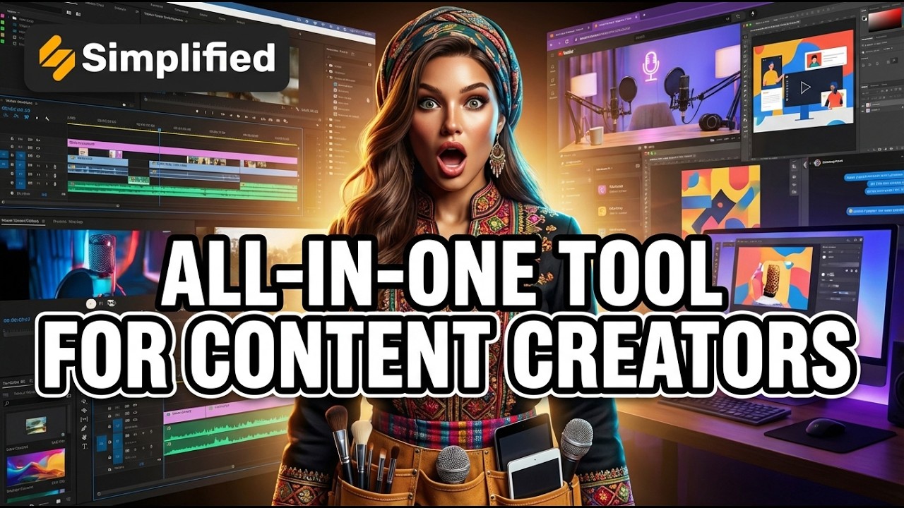 Simplified AI Tutorial   All in One AI Tool for Content Creators