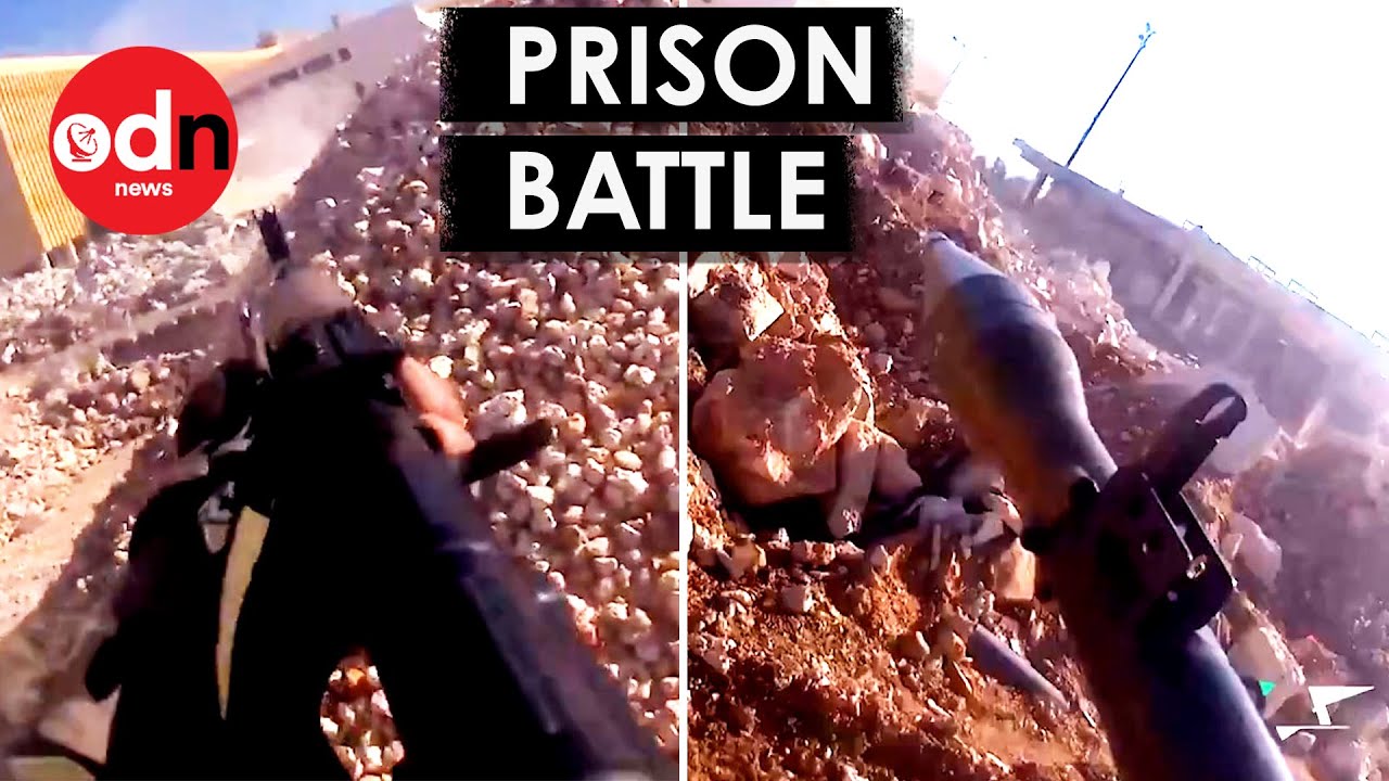 Intense Combat Footage Shows Syrian Rebels Storming Aleppo Prison