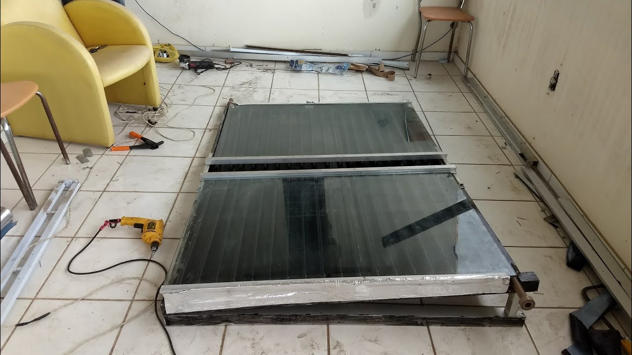 Aquecedor solar caseiro faça você mesmo