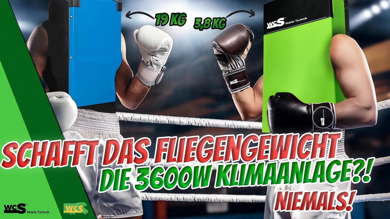 Schafft das Fliegengewicht die 3600W Klimaanlage?! | NIEMALS! | WCS Goch