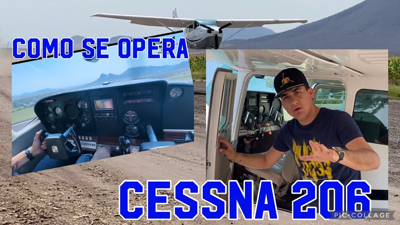 VOLANDO CESSNA 206(como se opera?diferencias al fumigador)