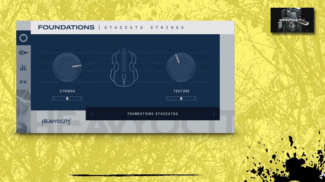 Des cordes qui ont du «swing...»  /  Collection Foundations de Heavyocity (Gratuité format Kontakt)