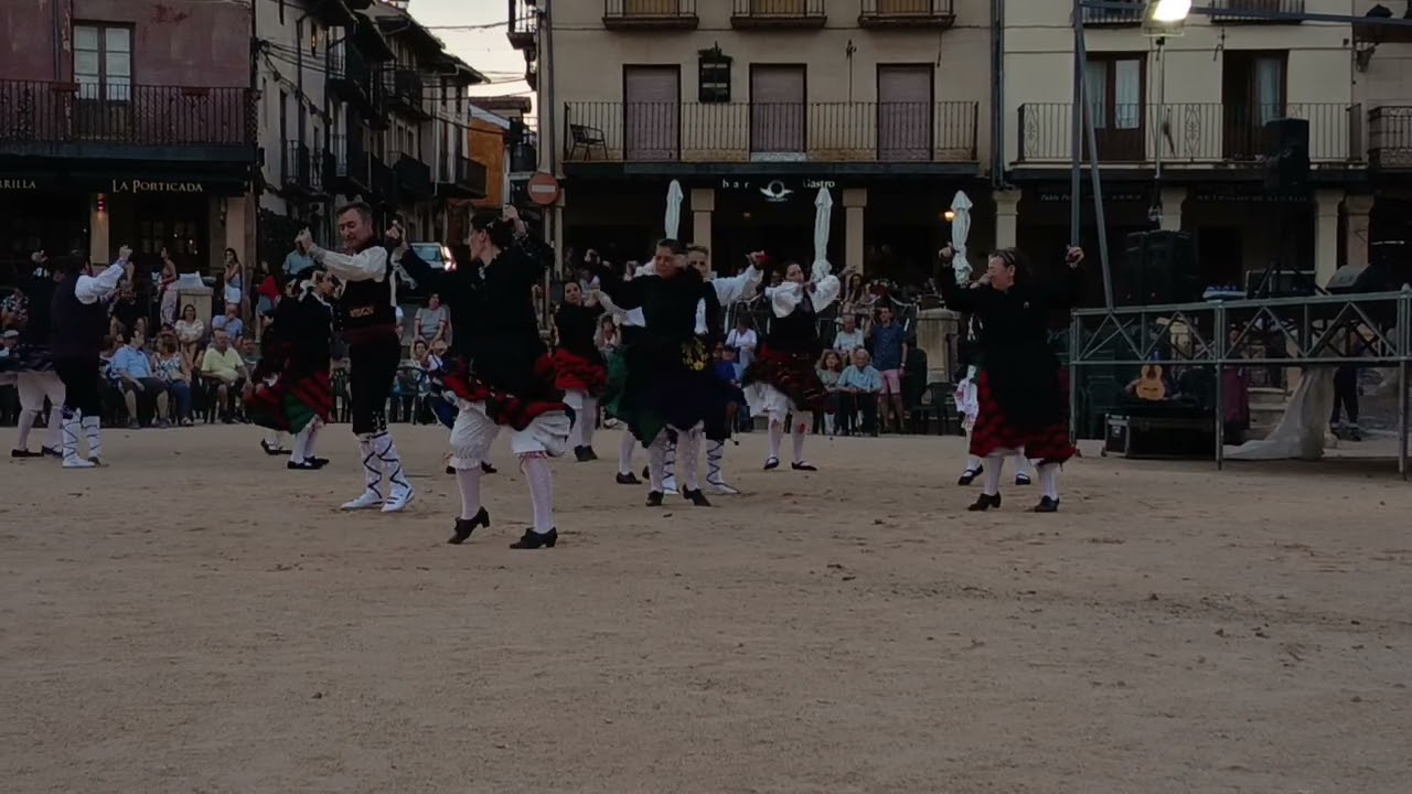 Jotas Castellanas en Riaza. Festival de Folklore agosto 2025. 