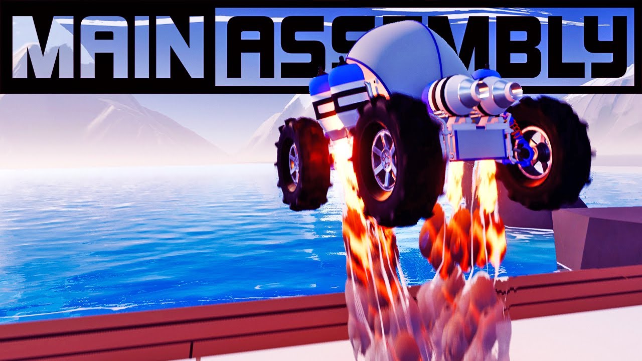 I Made A Rocket-Powered Flying Rock Crawler & I Had A Blast - Main Assembly