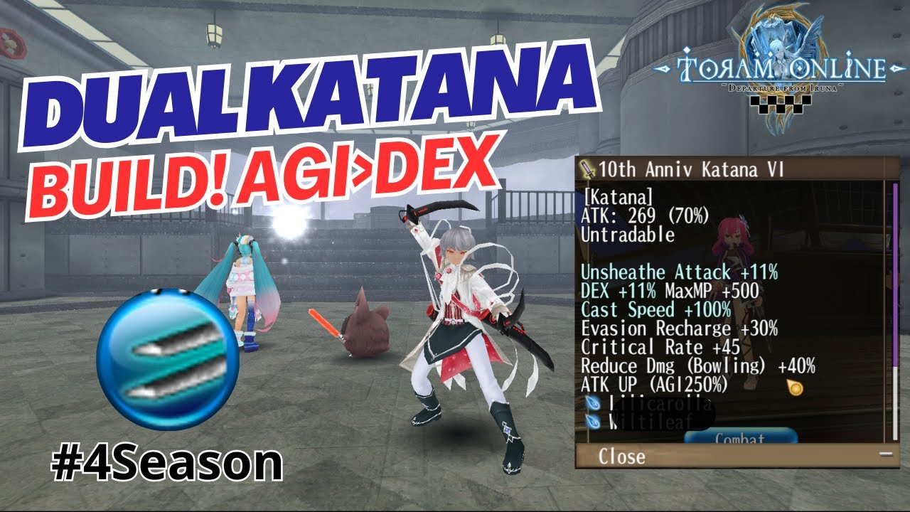 Build Dual Katana (4Season) - Toram Online
