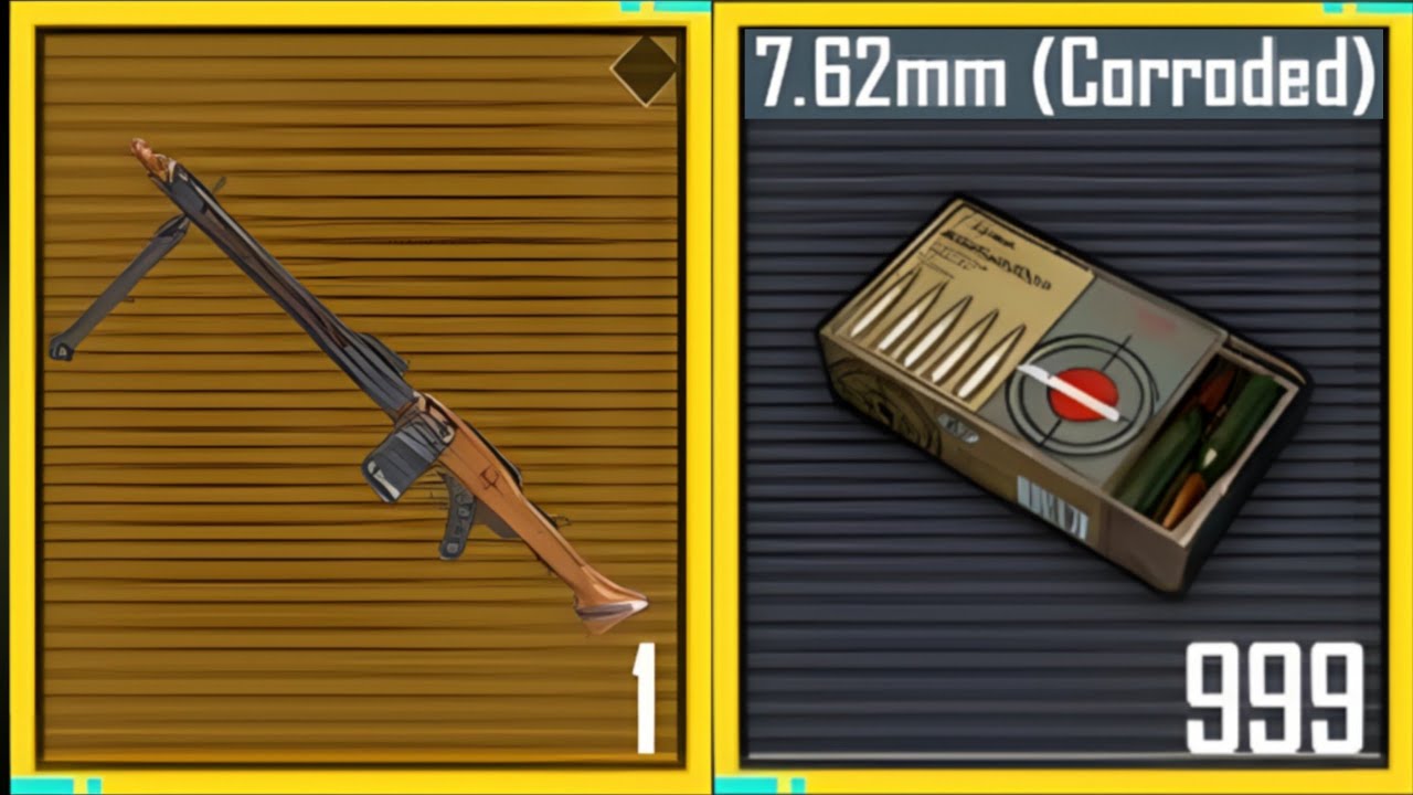 FABLED MG3 COBRA WITH CORRODED AMMO 🤪 PUBG METRO ROYALE