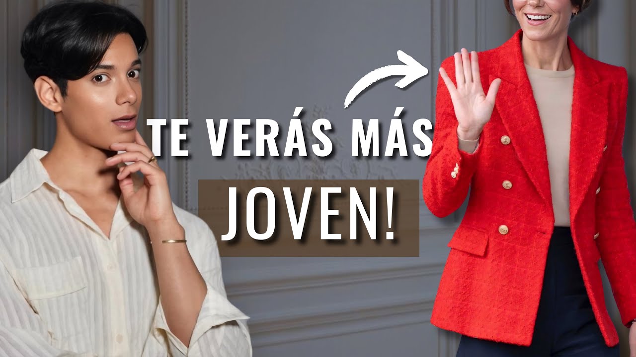 5 PRENDAS de ROPA que te har&aacute;n LUCIR  m&aacute;s JOVEN Y ATRACTIVA !!