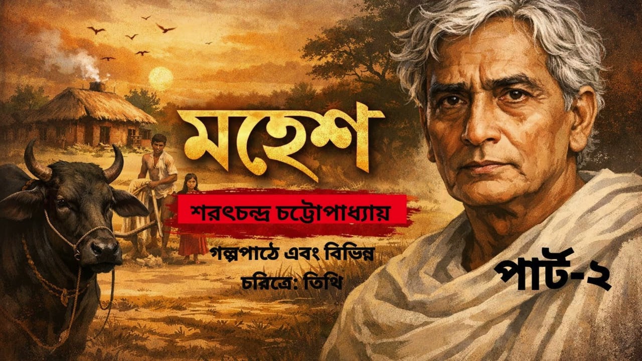 মহেশ | শরৎচন্দ্র চট্টোপাধ্যায় | হৃদয়স্পর্শী বাংলা গল্প | Mahesh Bangla Story