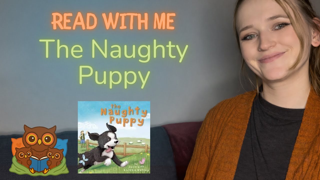 Read With Me: The Naughty Puppy | Bedtime Story Read Aloud for Toddlers