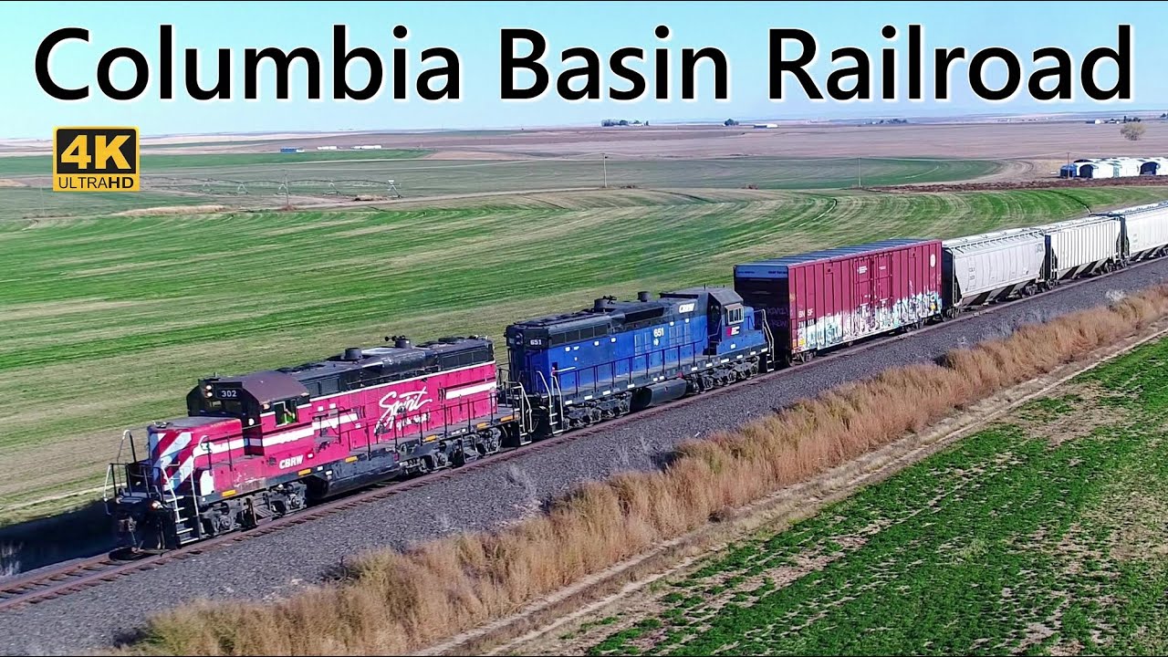 Columbia Basin Railroad (4K) | Connell Turn Train | Oct. 14, 2018